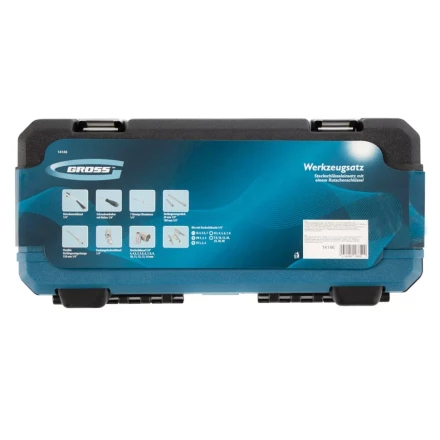 Набор инструментов 42 предмета, 120 зубьев, CrV, 1/4" Gross 14146 купить в Екатеринбурге