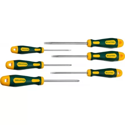 Набор отверток X-Drive, KRAFTOOL 250081-H6, Cr-Mo-V сталь, 6шт 250081-H6 купить в Екатеринбурге