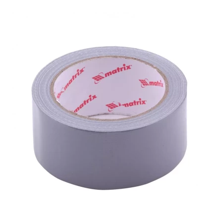 Лента армированная влагостойкая 48 мм х 25 м серебристая Matrix 89068 купить в Екатеринбурге