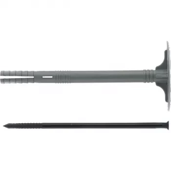 Дюбель &quot;Гриб&quot; для крепления утеплителя, 120 мм.,400 шт./уп. Сибртех 46045 купить в Екатеринбурге