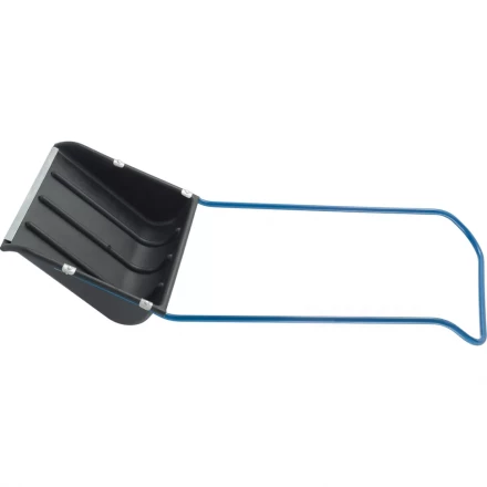 Движок для снега СИБРТЕХ 600 х 470 мм пластиковый с алюминиевой планкой П-образная ручка 61592 купить в Екатеринбурге