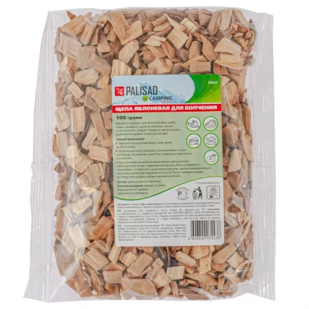 Щепа яблоневая для копчения 100 гр Camping Palisad 69625 купить в Екатеринбурге