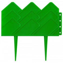 Бордюр декоративный GRINDA для клумб, 14х310см, зеленый 422221-G