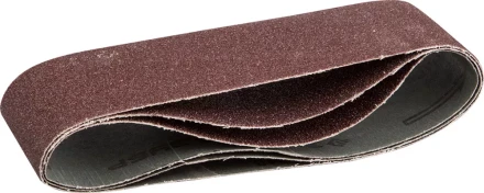 Лента шлифовальная бесконечная ЗУБР &quot;МАСТЕР&quot; на тканевой основе, для ЛШМ, P60, 75х457мм, 3шт 35541-060 купить в Екатеринбурге