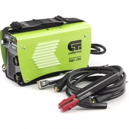 Аппарат инверторный дуговой сварки СИБРТЕХ ИДС-250 94378 купить в Екатеринбурге