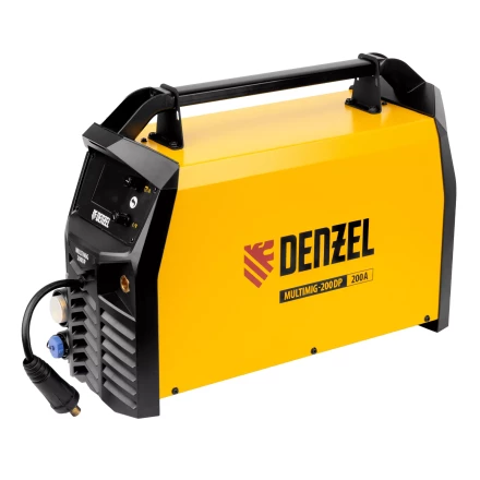 Аппарат инвертор. полуавтомат. сварки MultiMIG-200DP Synergy Double Pulse, 200 А, ПВ 80%// Denzel 94313 купить в Екатеринбурге