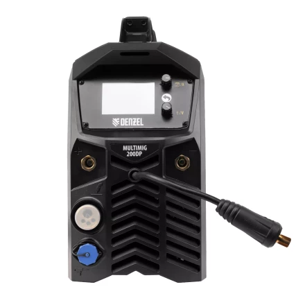 Аппарат инвертор. полуавтомат. сварки MultiMIG-200DP Synergy Double Pulse, 200 А, ПВ 80%// Denzel 94313 купить в Екатеринбурге