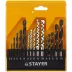 Набор STAYER "STANDARD": Сверла комбинированные, дерево (4-5-6-8-10мм), металл (2-3-4-6-8мм), бетон (4-5-6-8-10мм), 16 предметов 29720-H16 купить в Екатеринбурге
