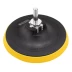 Тарелка опорная для дрели и УШМ с липучкой, 115 мм, стандартная, с адаптером c М14 на d8 Denzel 76250 купить в Екатеринбурге