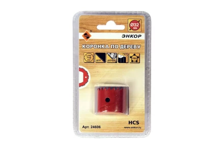Коронка по дереву 32 мм Энкор 24606 купить в Екатеринбурге
