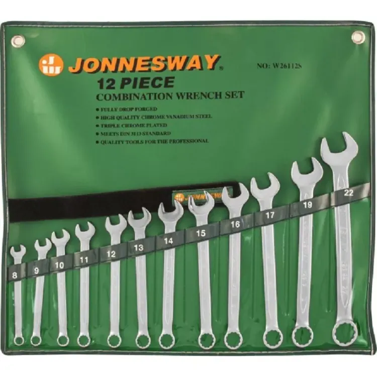 Набор ключей комбинированных 8-22мм 12предметов Jonnesway W26112S 47355 купить в Екатеринбурге