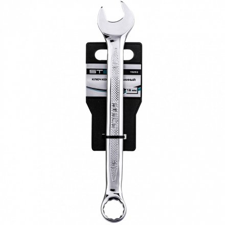 Ключ комбинированный 16 мм CrV антислип Stels 15253 купить в Екатеринбурге