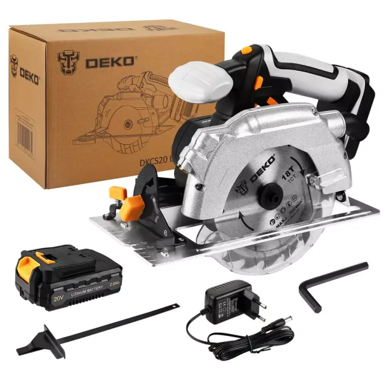 Пила дисковая аккумуляторная DEKO DKCS20 Laser, 063-4205 купить в Екатеринбурге