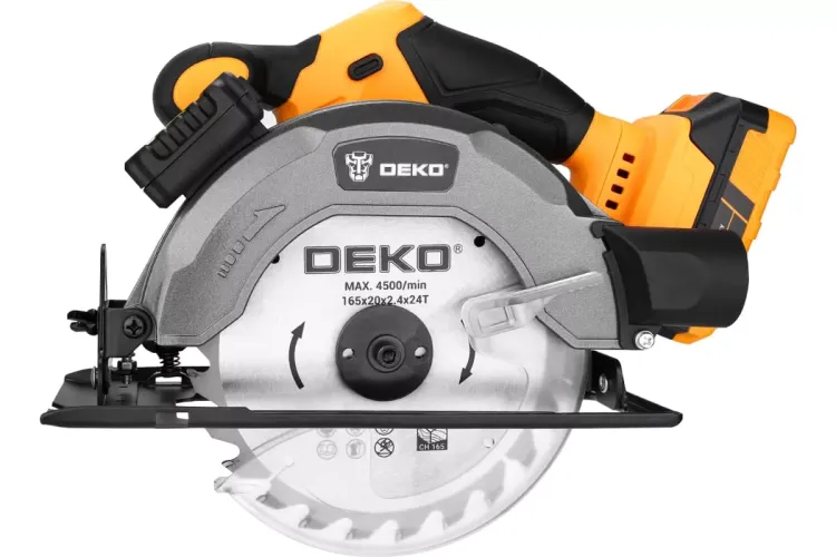 Пила дисковая аккумуляторная DEKO DKCS20 Laser, 063-4205 купить в Екатеринбурге