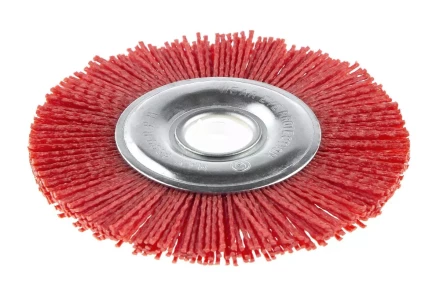 Кордщетка HAMMER плоская 125мм для УШМ нейлон (207-115) купить в Екатеринбурге