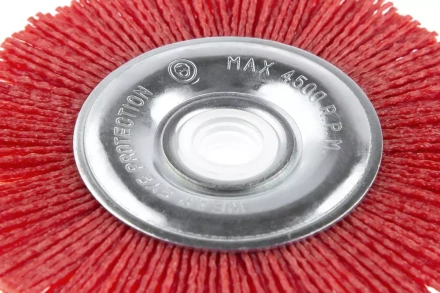 Кордщетка HAMMER плоская 125мм для УШМ нейлон (207-115) купить в Екатеринбурге