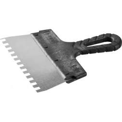 Шпатель ЗУБР &quot;МАСТЕР&quot; ФАСАДНЫЙ, нержавеющее полотно, 200мм, зуб 8х8мм 10078-20-08