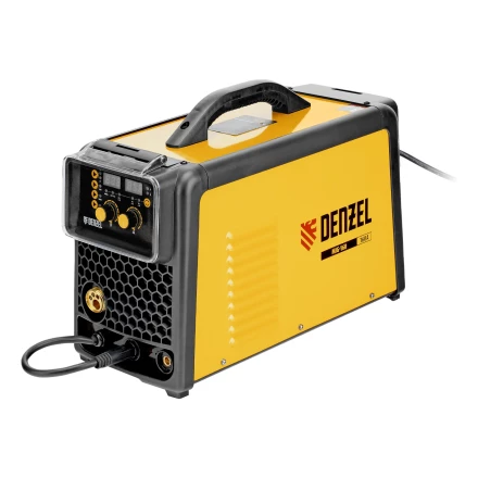 Аппарат инвертор. полуавтомат. сварки  MIG-160, 160 А, ПВ 60%, катушка 5 кг// Denzel 94309 купить в Екатеринбурге