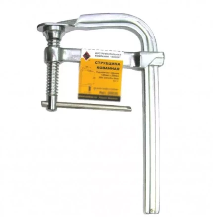 Струбцина кованная тип F 80х 100мм 1/6/36 20010 купить в Екатеринбурге