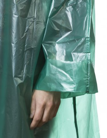 Плащ-дождевик STAYER 11610, полиэтиленовый, зеленый цвет, универсальный размер S-XL 11610 купить в Екатеринбурге