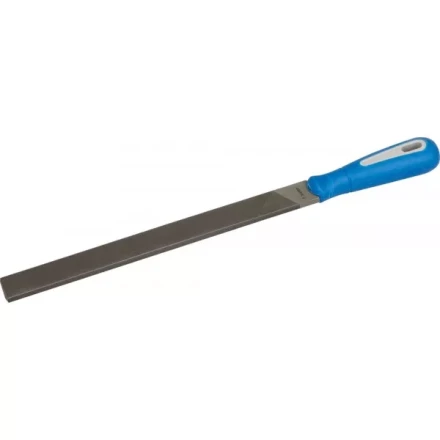 Напильник ЗУБР &quot;ЭКСПЕРТ&quot; плоский, двухкомпонентная рукоятка, № 3, 250мм 1611-25-3 купить в Екатеринбурге