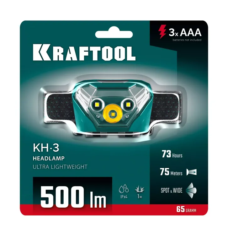 Налобный фонарь KH-3 56456 купить в Екатеринбурге