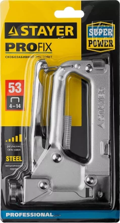 Степлер для скоб &quot;Pro 53&quot; тип 53 (4-14 мм), STAYER Professional 3150_z01 купить в Екатеринбурге