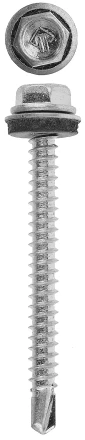 Саморезы ЗУБР &quot;ПРОФЕССИОНАЛ&quot; оцинков., для крепл. кров. матер. к дерев. обреш., 4.8х60мм, 1000шт 4-300310-48-060 купить в Екатеринбурге