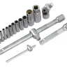 Набор инструментов 78 предметов , 120 зубьев, CrV, 1/4", 1/2" Gross 14148 купить в Екатеринбурге