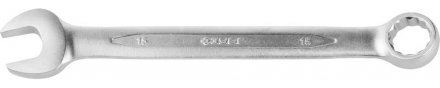 Ключ ЗУБР &quot;ПРОФИ&quot; гаечный комбинированный, Cr-V сталь, хромированный, 15мм 27022-15 купить в Екатеринбурге