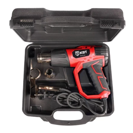 Фен технический КВТ ТТ-2000-2 LED мощностью 2000 Вт с цветным LED-дисплеем (102933) купить в Екатеринбурге