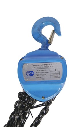 Таль ручная шестеренная TOR ТРШ C 5ТХ6M PRO 101561 купить в Екатеринбурге