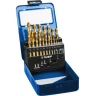 ЗУБР Кобальт, 19 шт, (1-10 мм), сталь Р6М5К5, класс А, мет.бокс, набор сверл по металлу, Профессионал (29626-H19) купить в Екатеринбурге