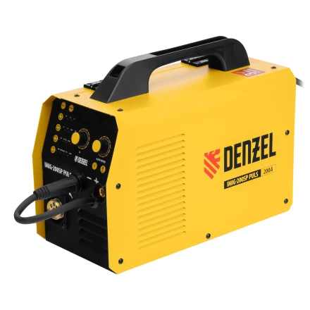 Аппарат инвертор. полуавтомат. cварки IMIG-200SP Pulse, 200 А, ПВ 60%, катушка 5 кг// Denzel 94362 купить в Екатеринбурге