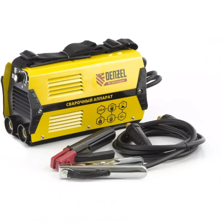 Аппарат инверторный дуговой сварки DENZEL DS-230 Compact 94374 купить в Екатеринбурге