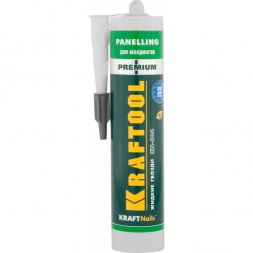 Клей монтажный KRAFTOOL KraftNails Premium KN-604, для молдингов, панелей и керамики, без растворителей, 310мл 41349_z01
