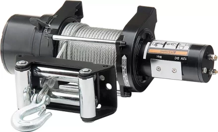 Лебедка автомобильная электрическая 2.2 т 12 В  DENZEL 520405 купить в Екатеринбурге
