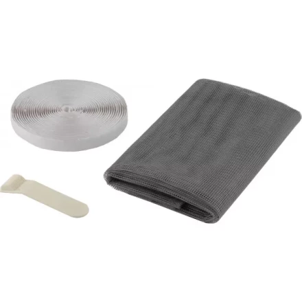 Сетка STAYER &quot;COMFORT&quot; противомоскитная для окна, с крепежной лентой, серая, ПЭТ, 1,1 х 1,3м 12481-11-13 купить в Екатеринбурге