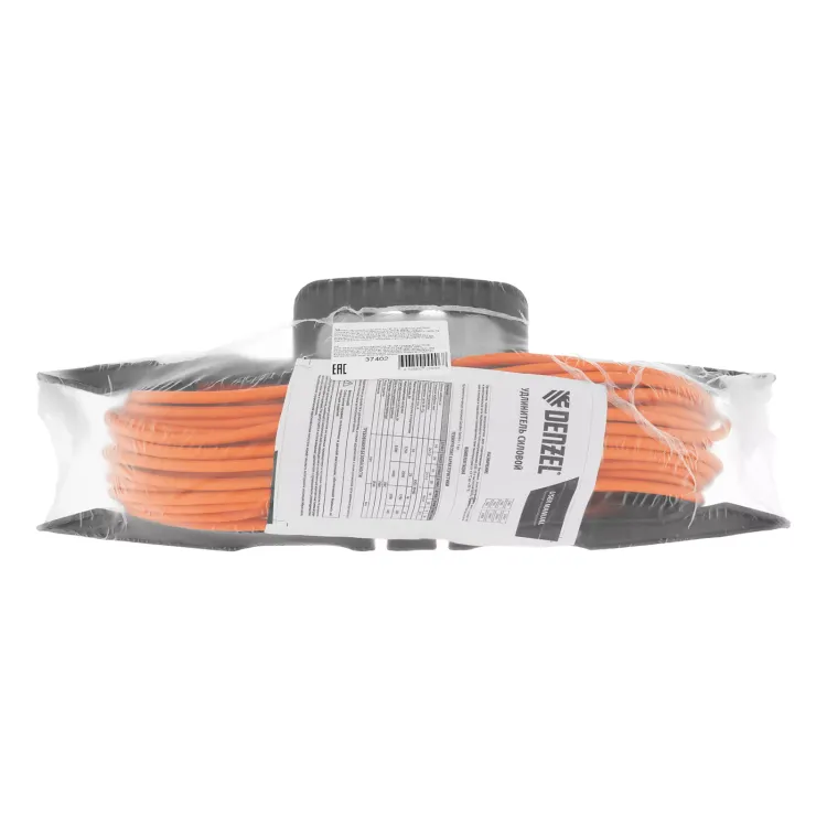 Удлинитель-шнур силовой Denzel Garden Series, б/з, ПВС, 20м, 1 розетка, 2 x 1 мм, 3 м 37402 купить в Екатеринбурге