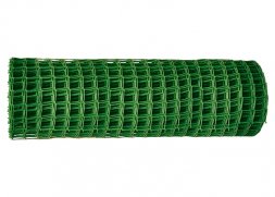 Садовая решётка в рулоне 1х20 м ячейка 60х60 мм - зелёная Россия