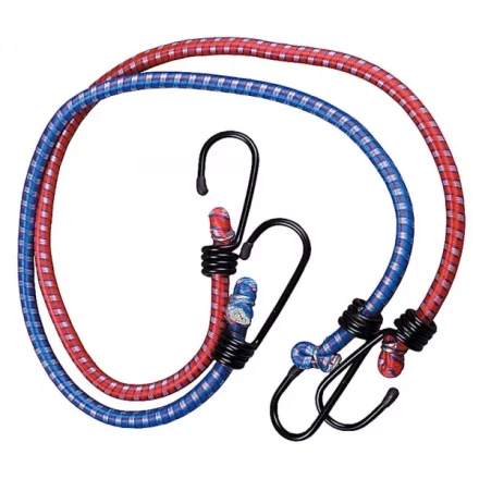 Шнур ЗУБР крепежный резиновый, со стальными крюками, 100см, 2шт 4-40507-100 купить в Екатеринбурге