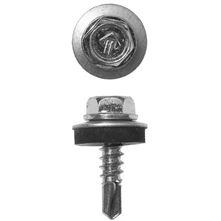 Саморезы ЗУБР &quot;ПРОФЕССИОНАЛ&quot; оцинков., для крепл. кров. матер. к металл. констр., 5.5x32мм, 350шт 4-300315-55-032 купить в Екатеринбурге