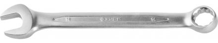 Ключ ЗУБР &quot;ПРОФИ&quot; гаечный комбинированный, Cr-V сталь, хромированный, 14мм 27022-14 купить в Екатеринбурге
