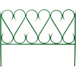 Забор декоративный GRINDA &quot;РЕНЕССАНС&quot;, металлический, 50x345см 422263
