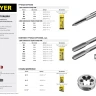 Плашка круглая ручная STAYER "MASTER", сталь 9ХС, для трубной резьбы G 3/4`` 28029-3/4 купить в Екатеринбурге