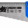 Ножовка по дереву компактная (пила) ТУЛБОКС 300 мм, шаг 9 TPI (3 мм), СИБИН 15056-30 купить в Екатеринбурге