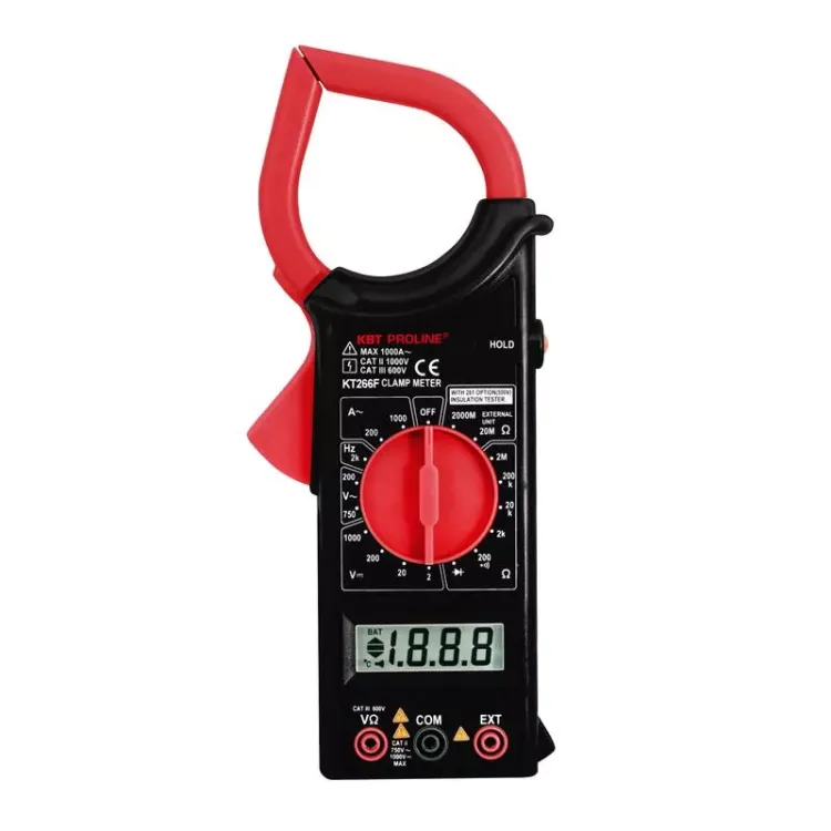 Токовые клещи цифровые KT266F PROLINE КВТ купить в Екатеринбурге