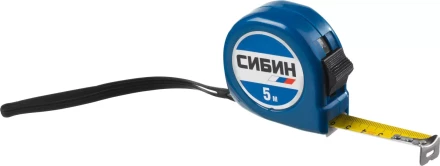 Рулетка СИБИН, пластиковый корпус, 5м/19мм 34020-05-19 купить в Екатеринбурге