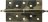 Петля дверная разъемная ЗУБР &quot;ЭКСПЕРТ&quot;, 1 подшипник, цвет латунь (PB), правая, с крепежом, 125х75х2,5мм, 2 шт 37605-125-1R купить в Екатеринбурге