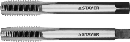 Комплект метчиков STAYER &quot;MASTER&quot;, сталь 9ХС, М10х1,5, 2 шт 28025-10-1.5-H2 купить в Екатеринбурге
